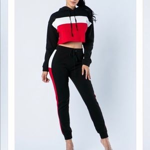 2-Piece Jogger Set- Hoodie &Joggers -NWT